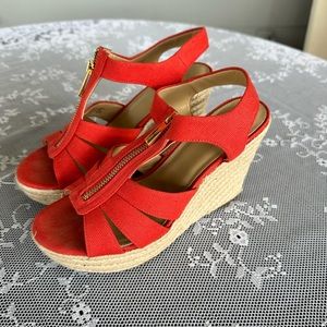 Michael Kors Wedge Heels Size 7